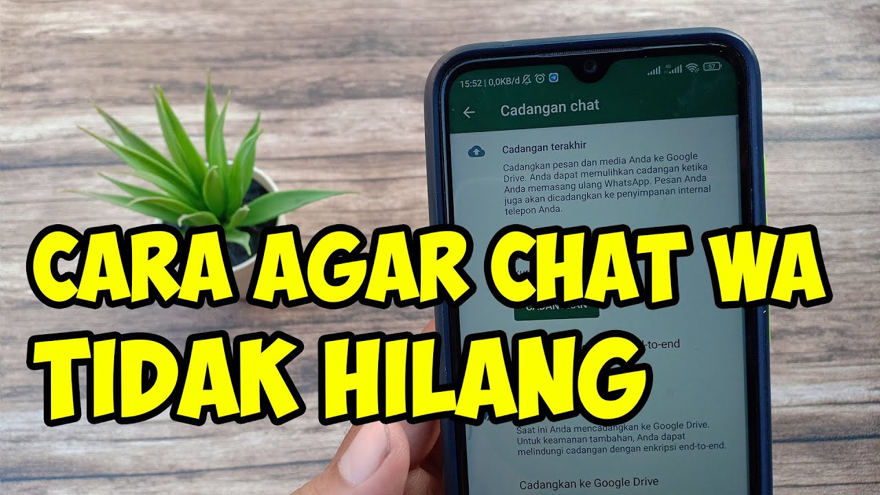 cara agar chat WhatsApp tidak hilang saat ganti HP